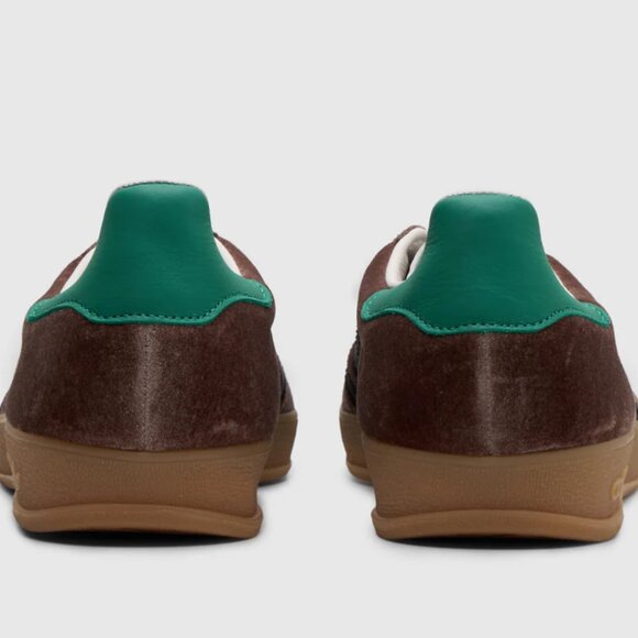 adidas Originals GAZELLE INDOOR JP7784 Earth Strata / Core Black Mens Sz 13 NEW - Picture 10 of 13